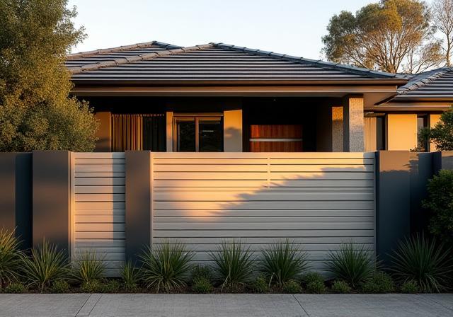 Finished fence handover with client